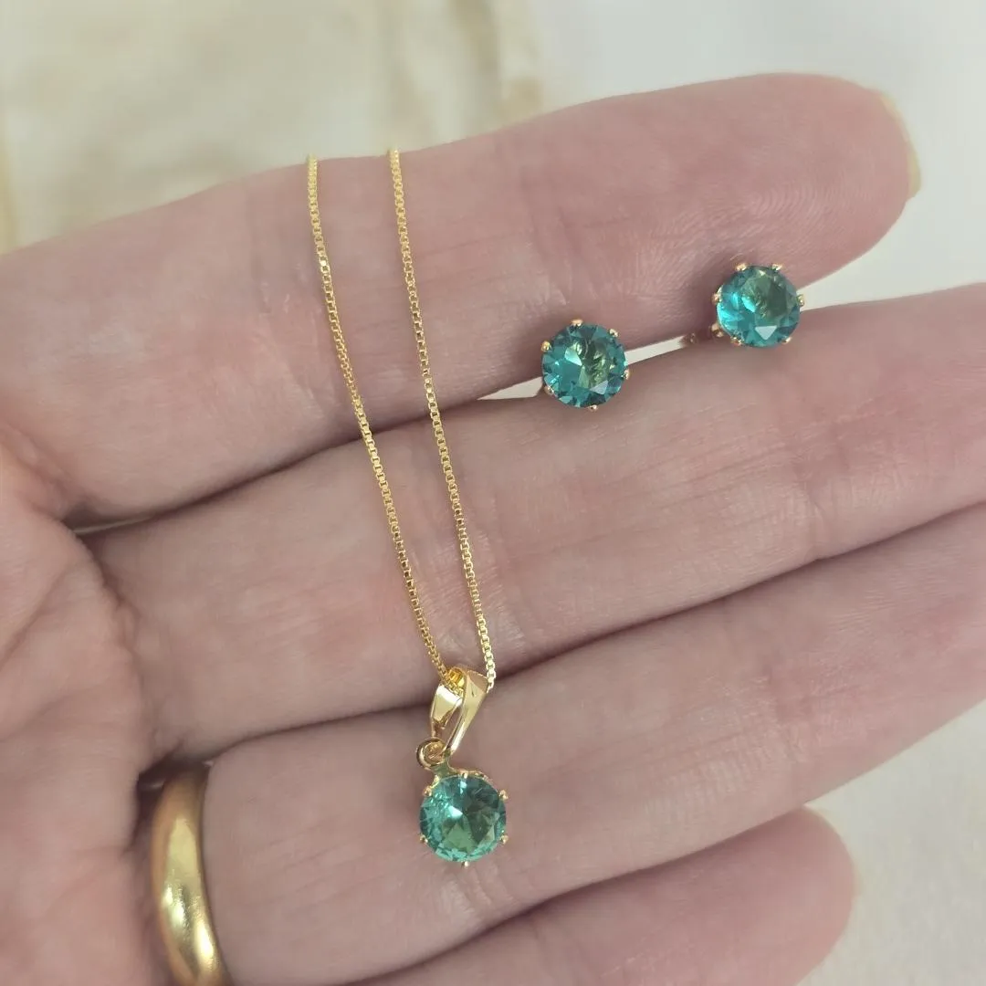 Conjunto Delicado De Pedra