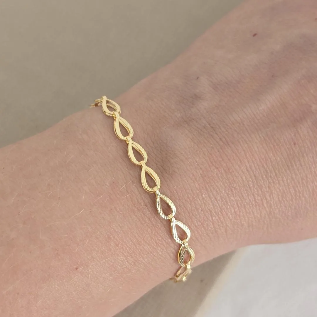 Pulseira Gota Vazada