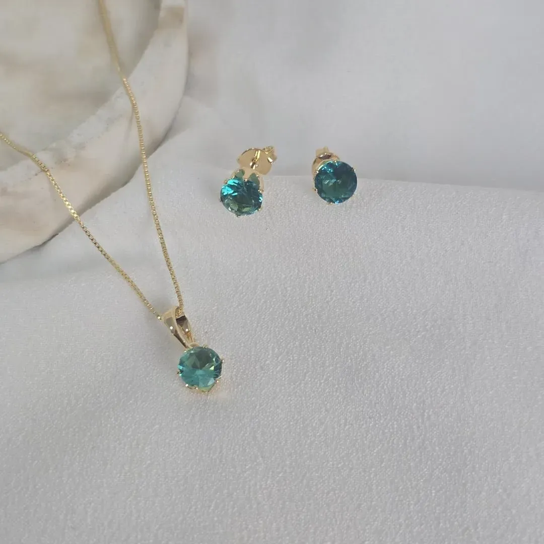 Conjunto Delicado De Pedra