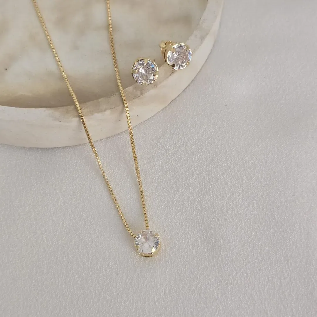 Conjunto Delicado Zircônia