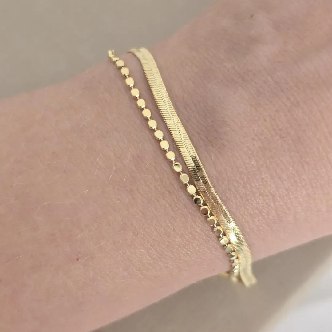 Pulseira Dupla Delicada