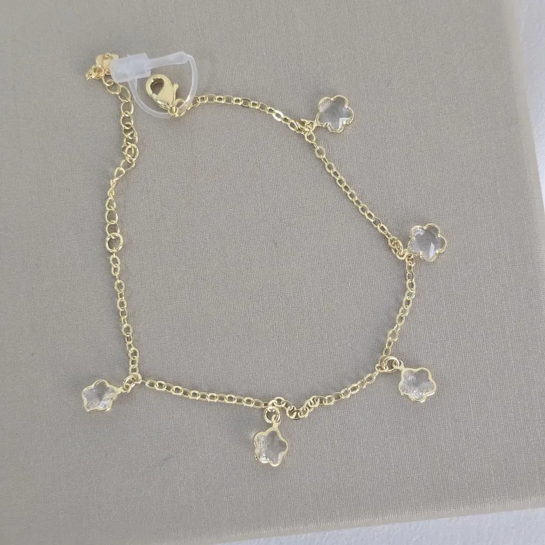 Pulseira Pingente de Zircônia