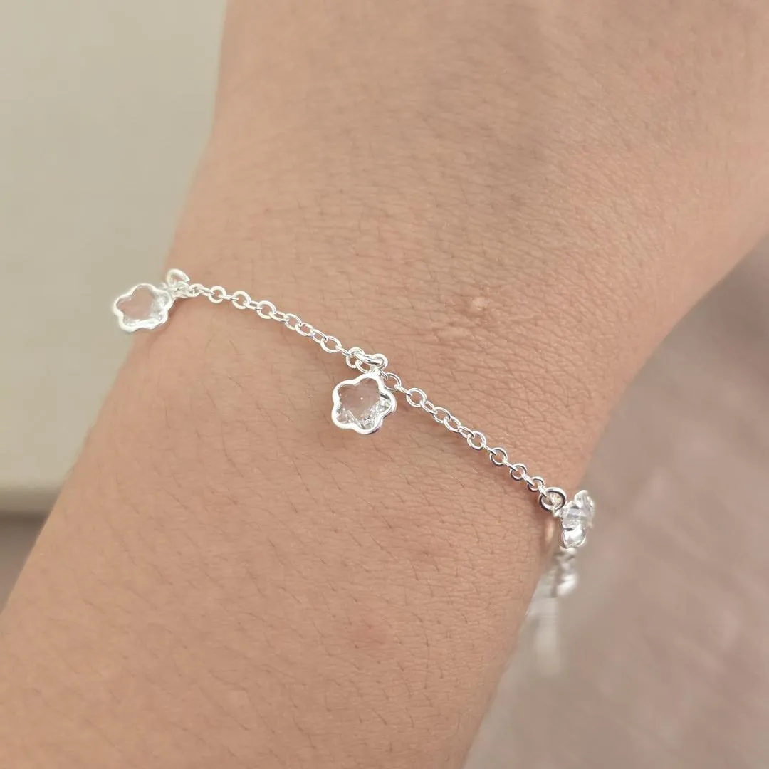 Pulseira Pingente de Zircônia