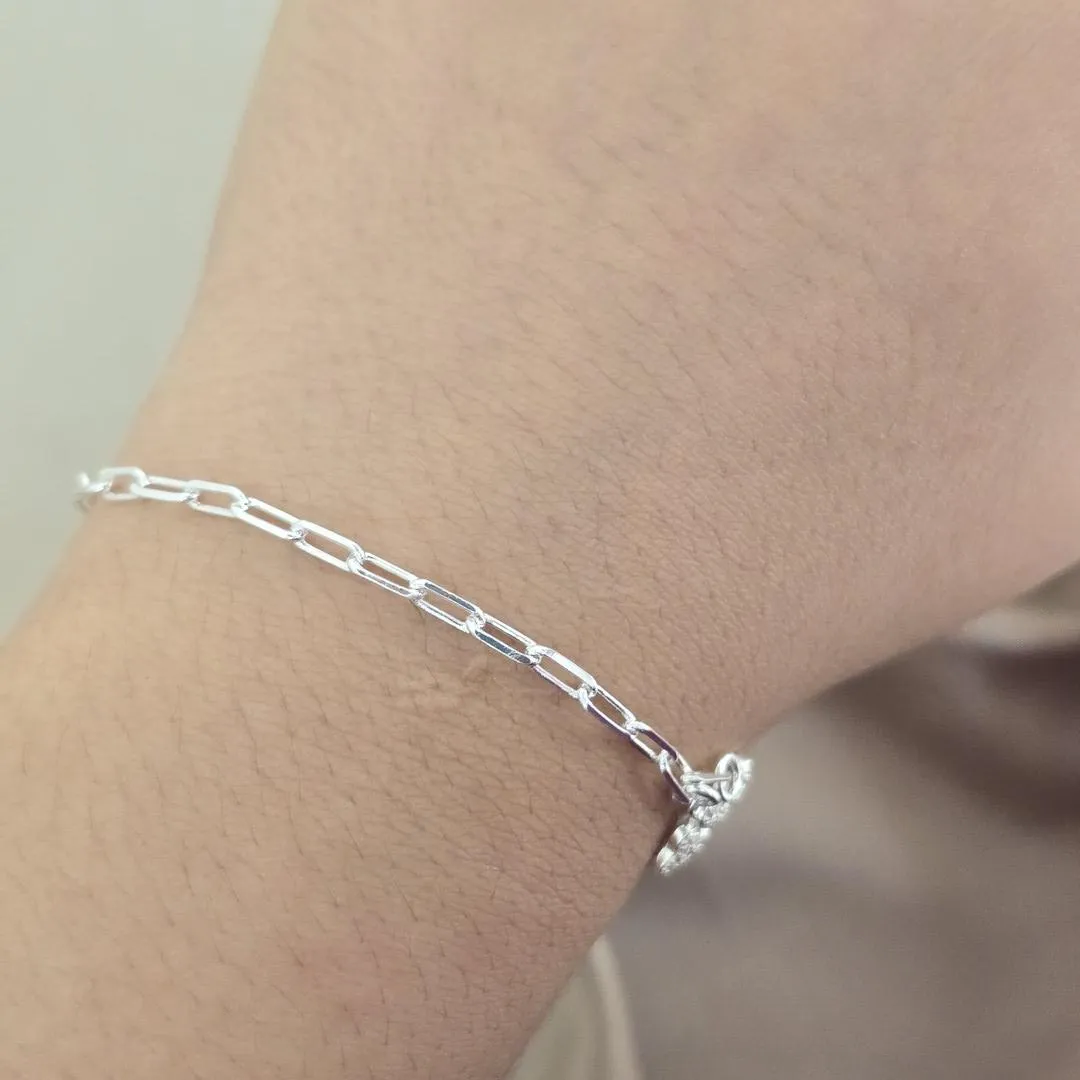 Pulseira Delicada Detalhe Coração