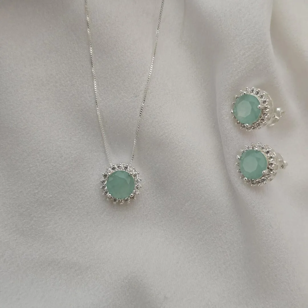 Conjunto Delicado Pedra