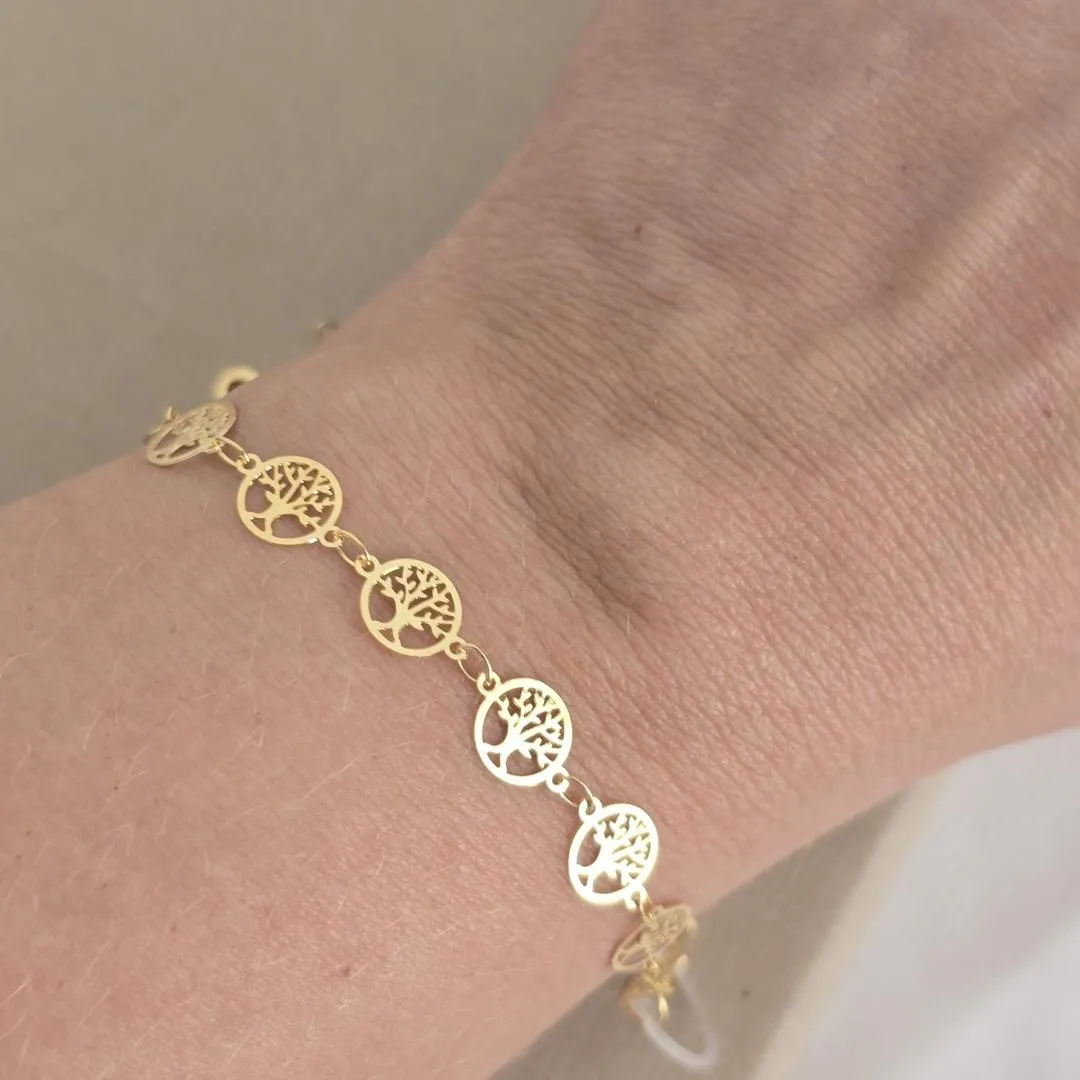 Pulseira Delicada Árvore da Vida