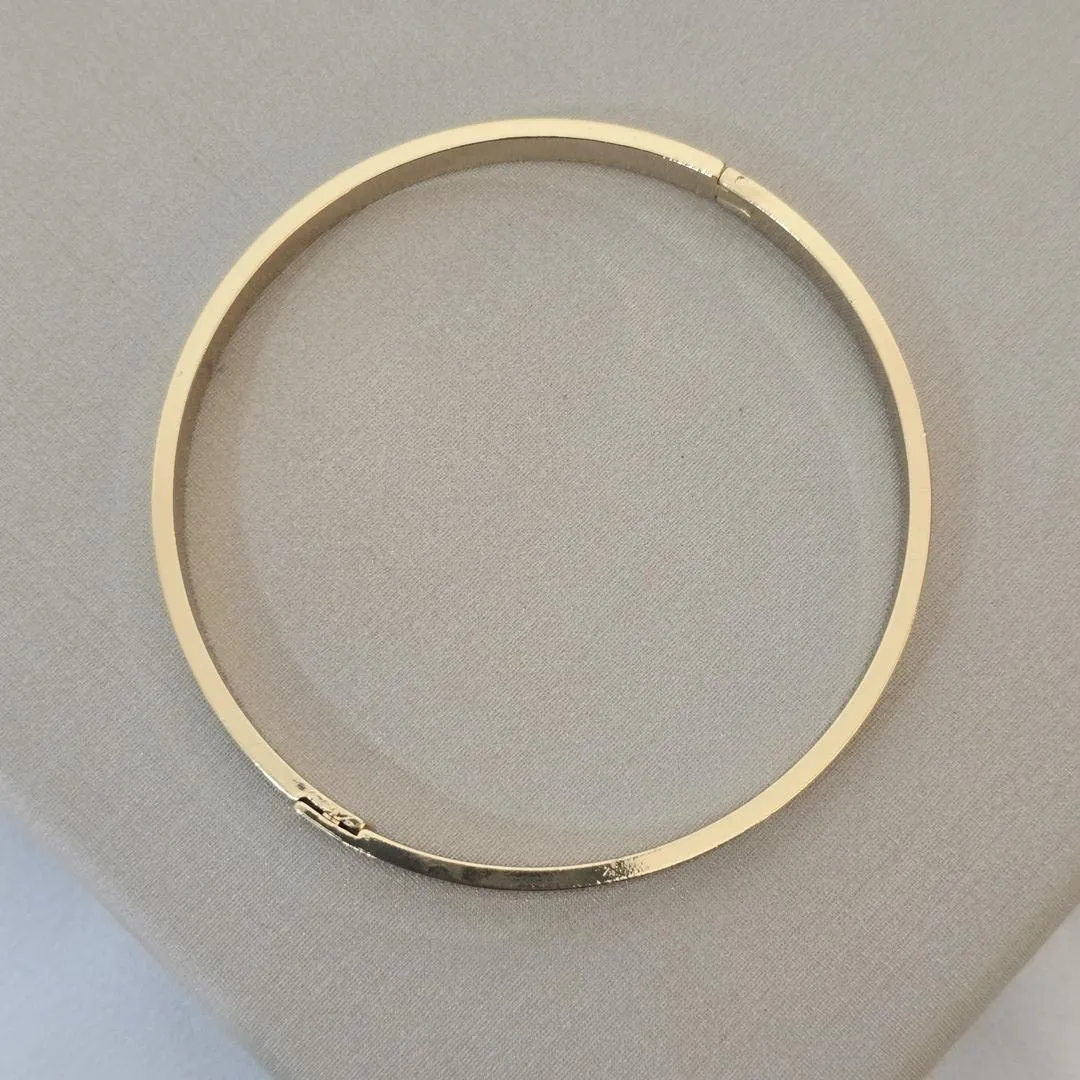 Bracelete Liso Orgânico