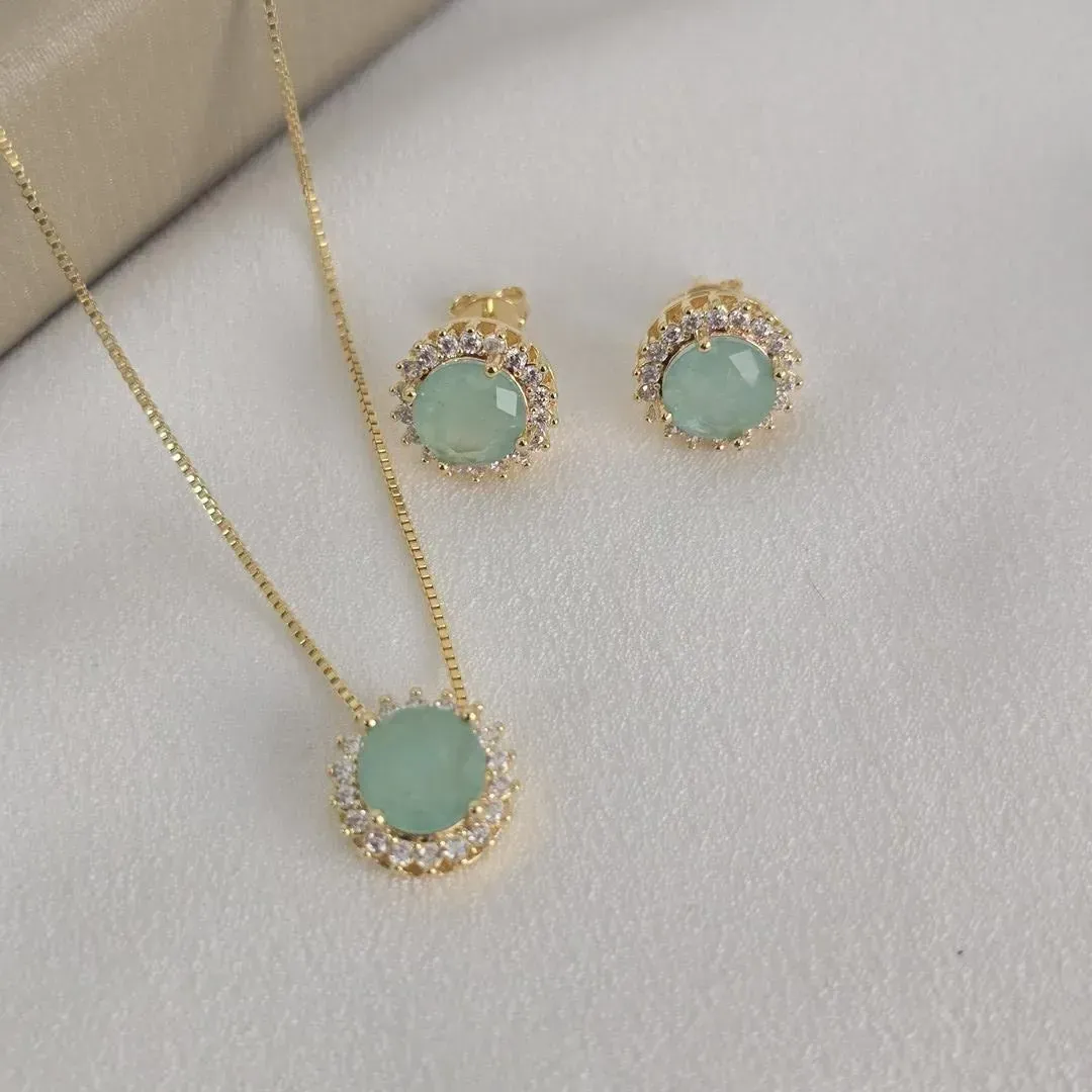 Conjunto Delicado Pedra