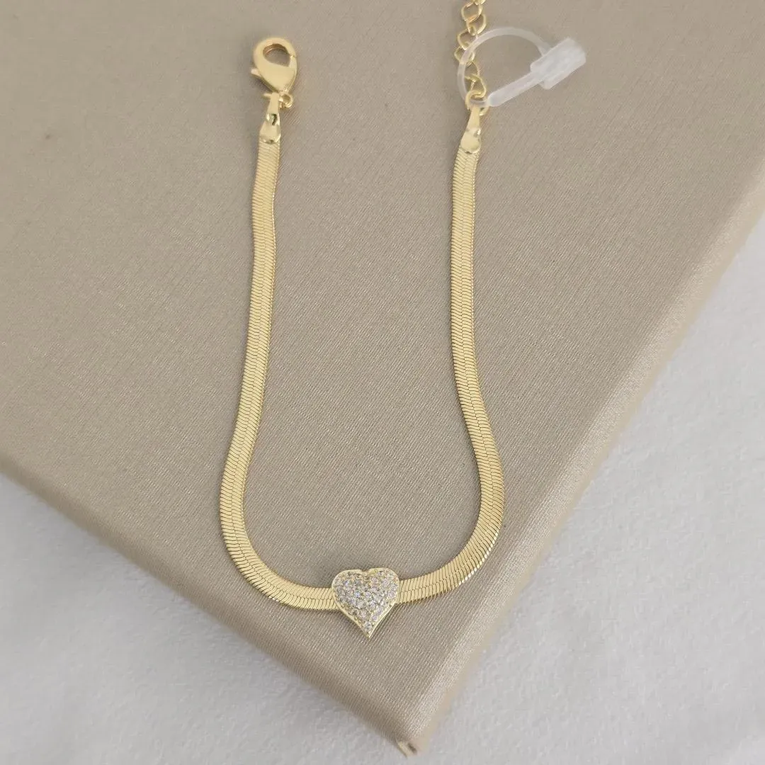 Pulseira Delicada Zircônia