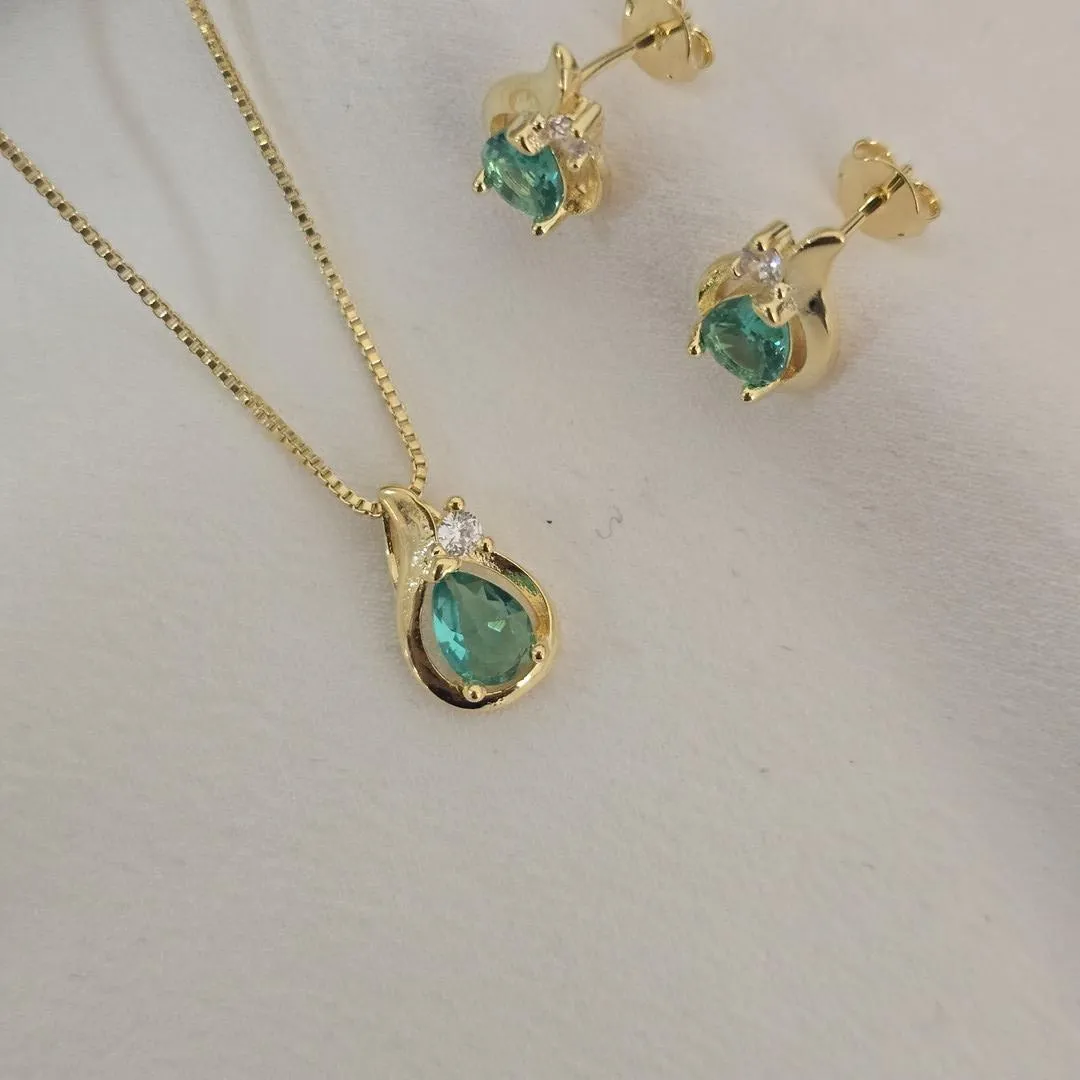 Conjunto Delicado Pedra