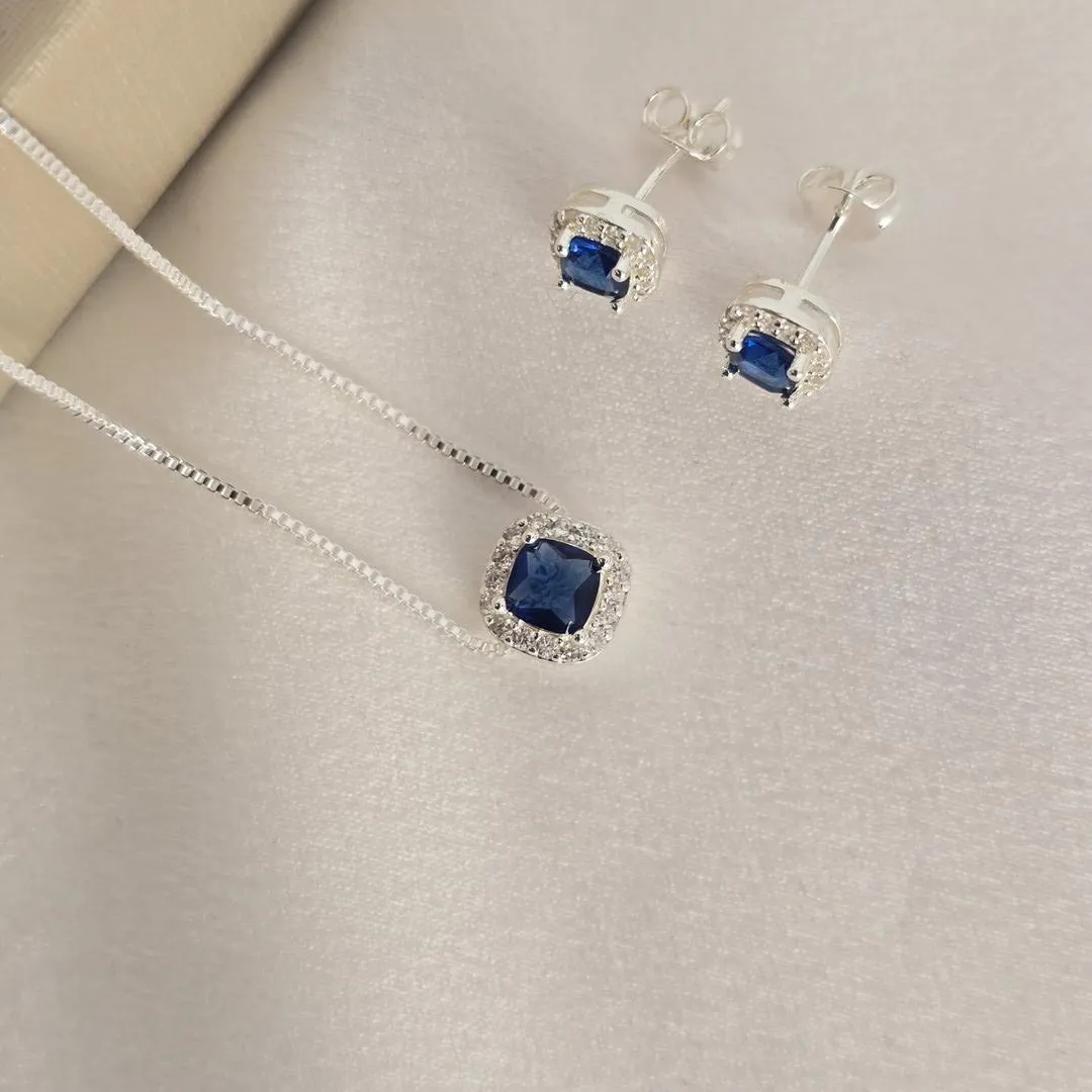 Conjunto Quadrado Delicado Pedra