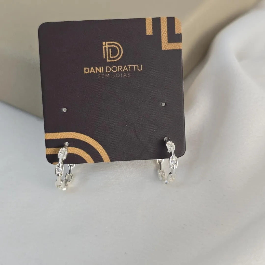 Conjunto Coração Liso e Zircônia