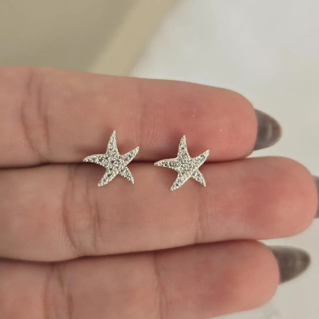 Brinco Delicado Estrela Zircônia