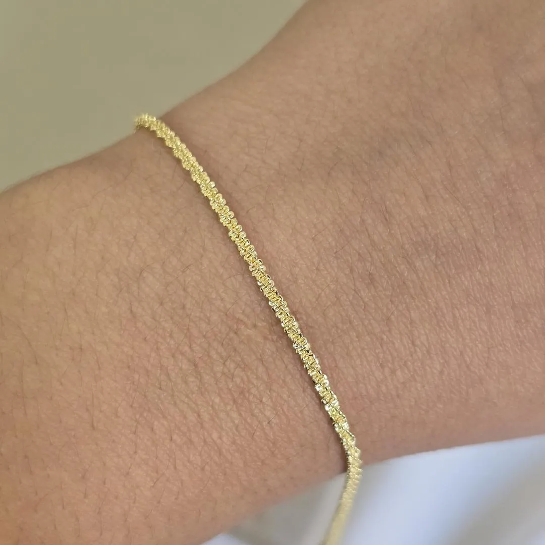 Pulseira Delicada Torcida