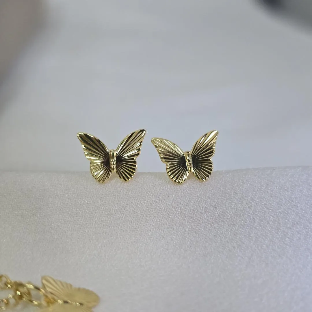 Conjunto Delicado Borboleta Liso