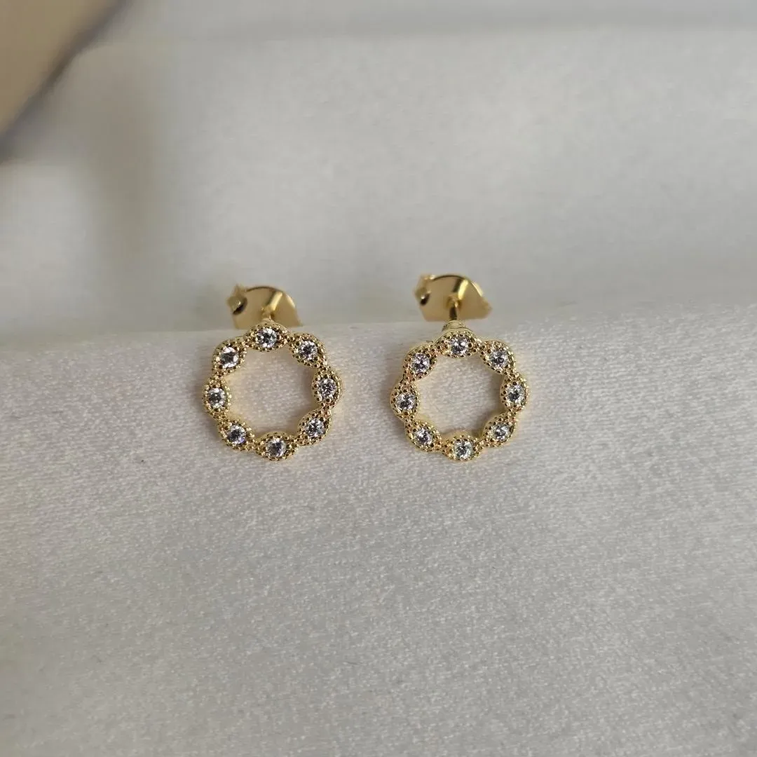 Brinco Delicado Circular Zircônia