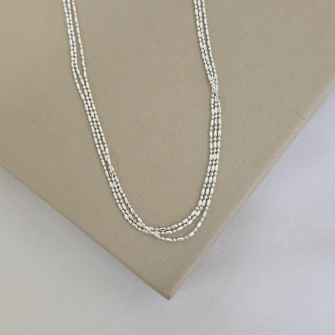 Choker Tripla Delicada