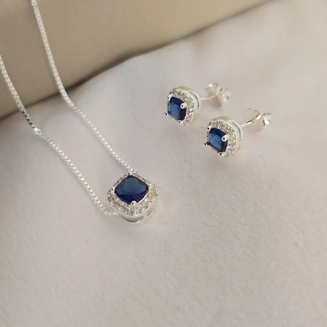 Conjunto Quadrado Delicado Pedra