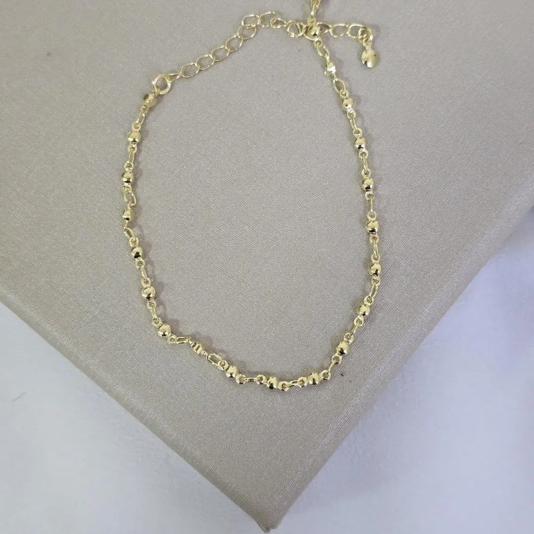 Pulseira Delicada Bolinhas