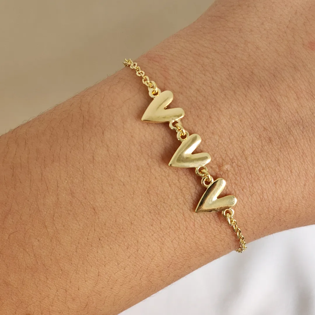 Pulseira Delicada Coração