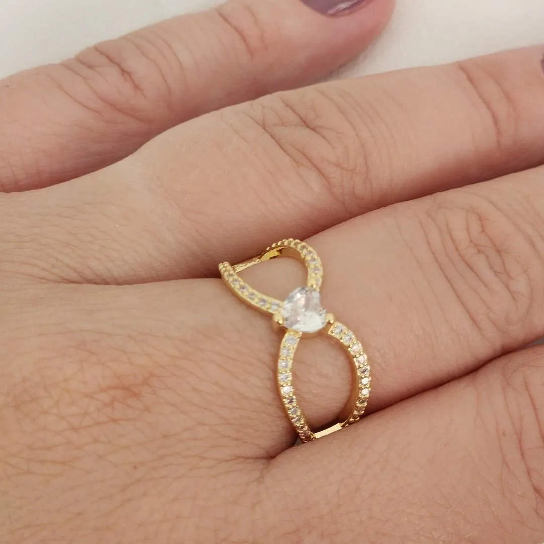 ANEL CORACAO ZIRCONIA