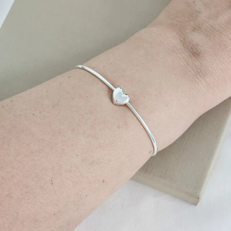 Bracelete Coração Liso