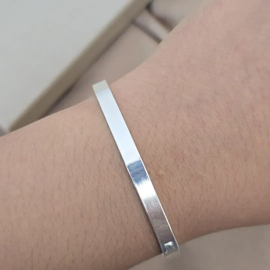 Bracelete Liso Orgânico