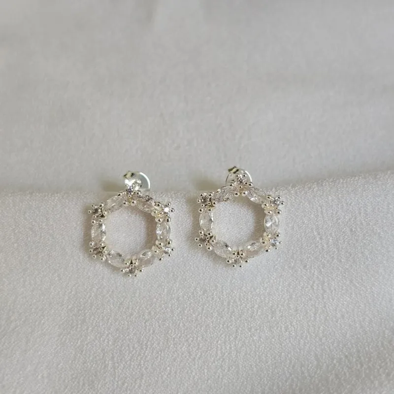 Brinco Delicado Circular Zircônia
