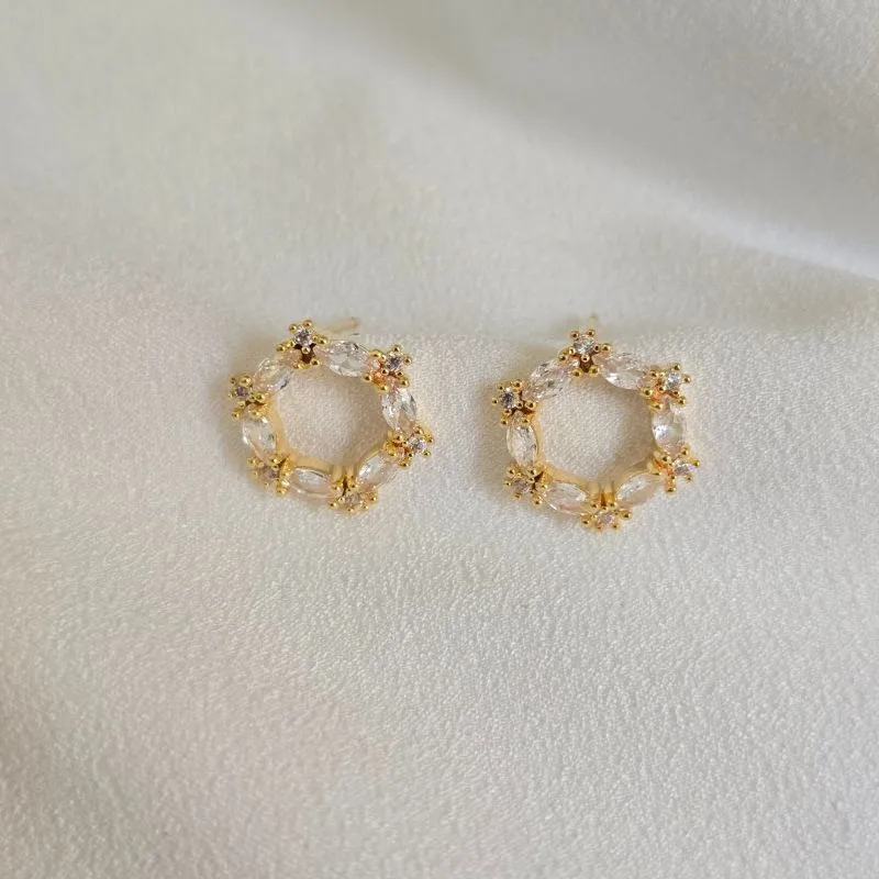 Brinco Delicado Circular Zircônia