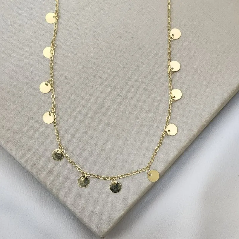 Colar Delicado Medalinha