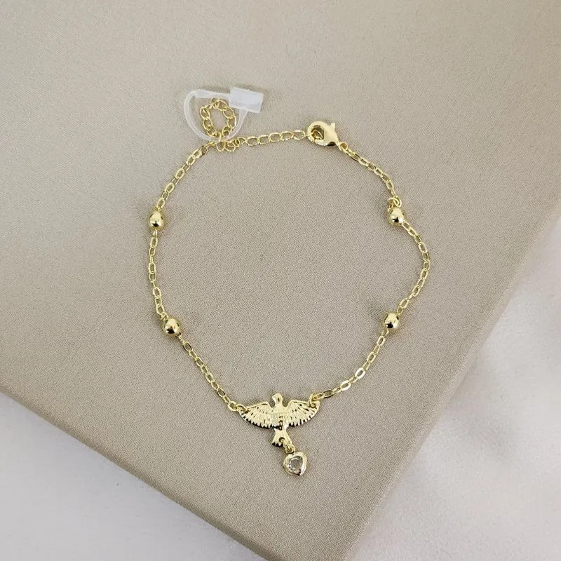 Pulseira Bolinhas Delicada
