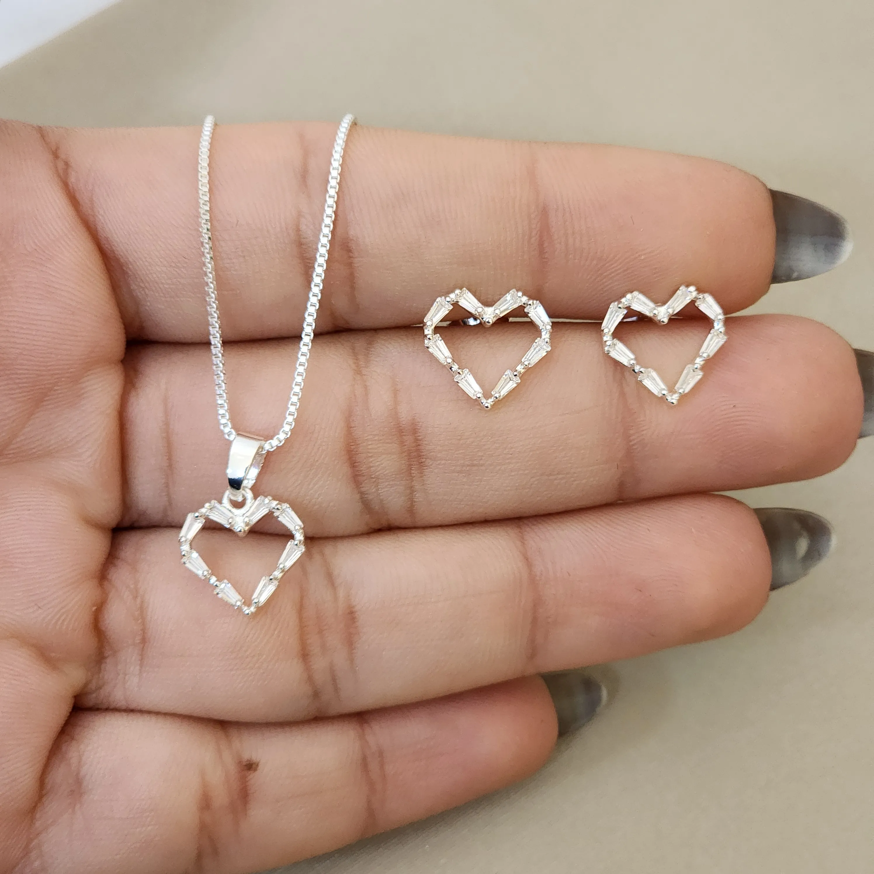 Conjunto Delicado Coração