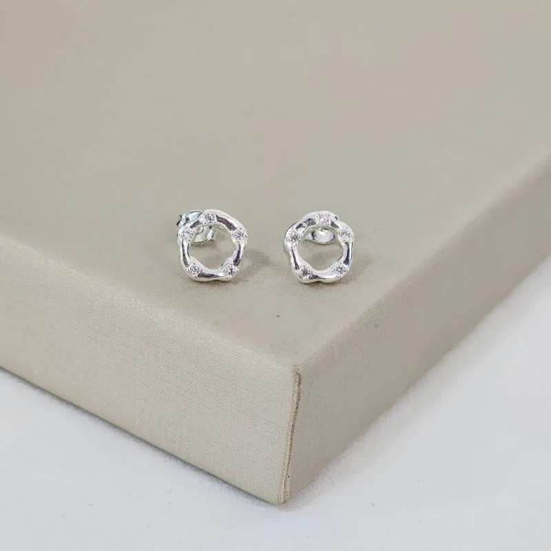 Brinco Delicado Circular Zircônia