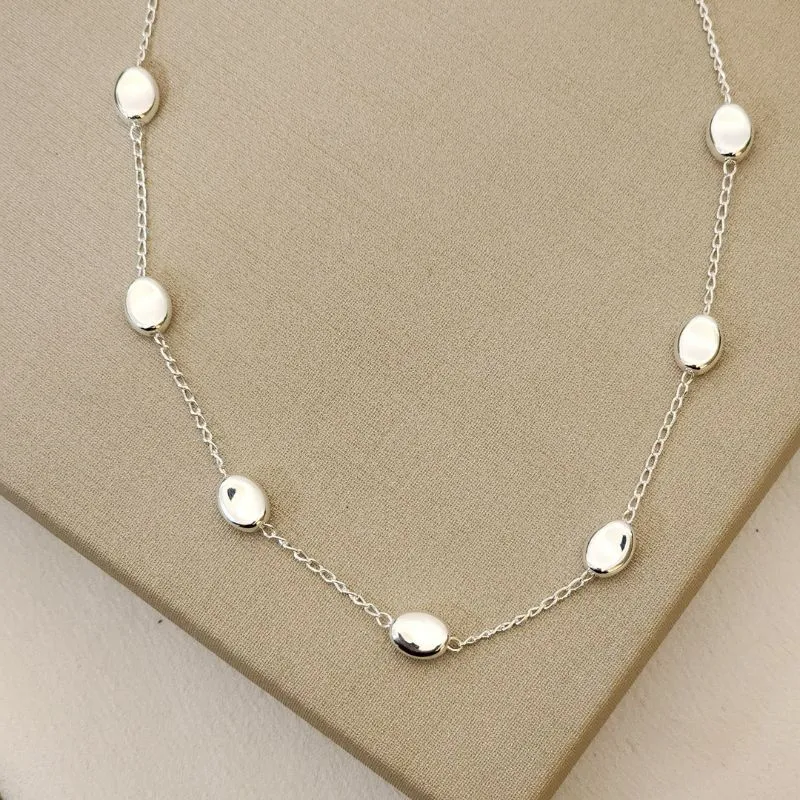 Colar Choker Delicada Bolinha