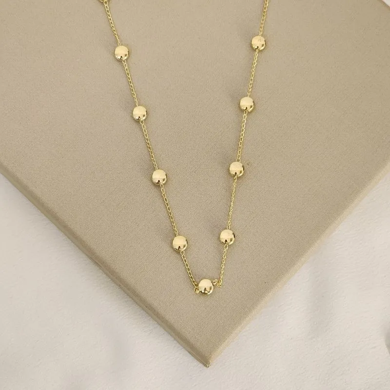 Colar Choker Delicado Chapinha