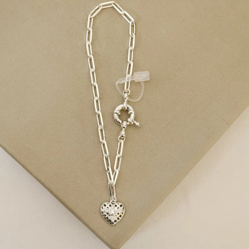Pulseira Delicada Coração