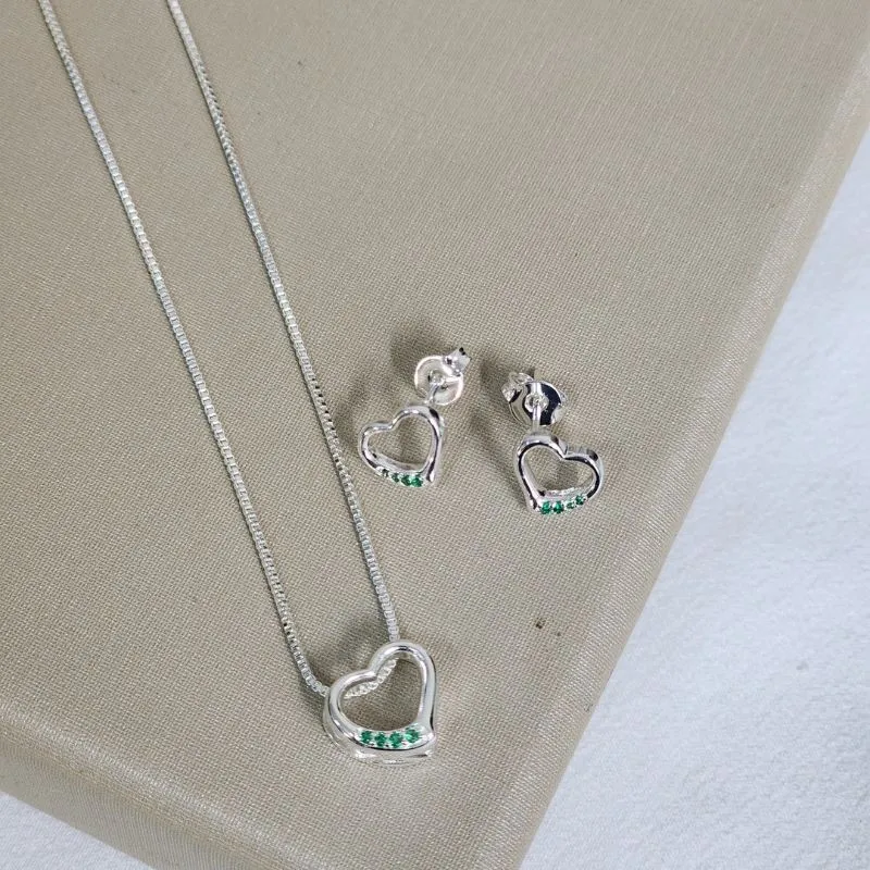 Conjunto Delicado Coração