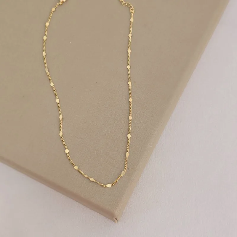 Colar Choker Chapinha Delicado