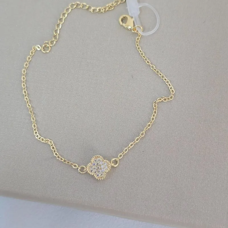 Pulseira Detalhe De Zircônia