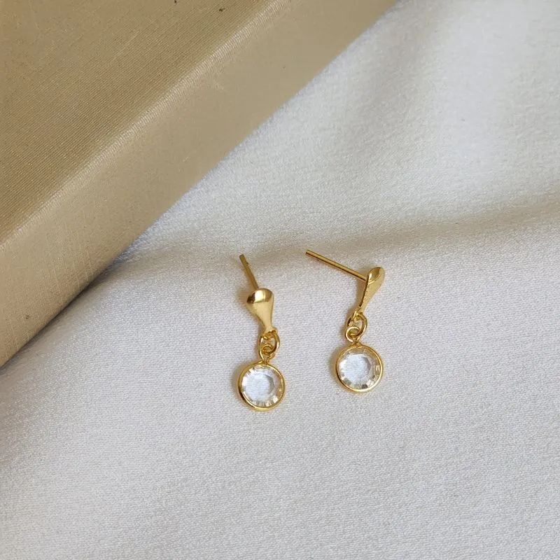 Brinco Delicado Zircônia - Transparente