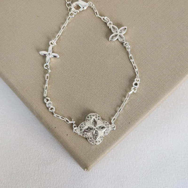 Pulseira Delicada Zircônia