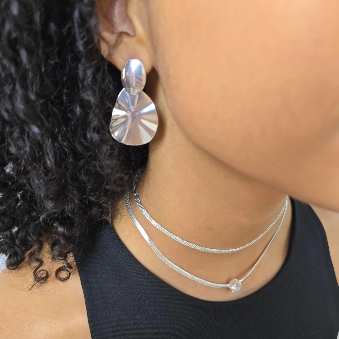 Colar Maxi Choker Fita