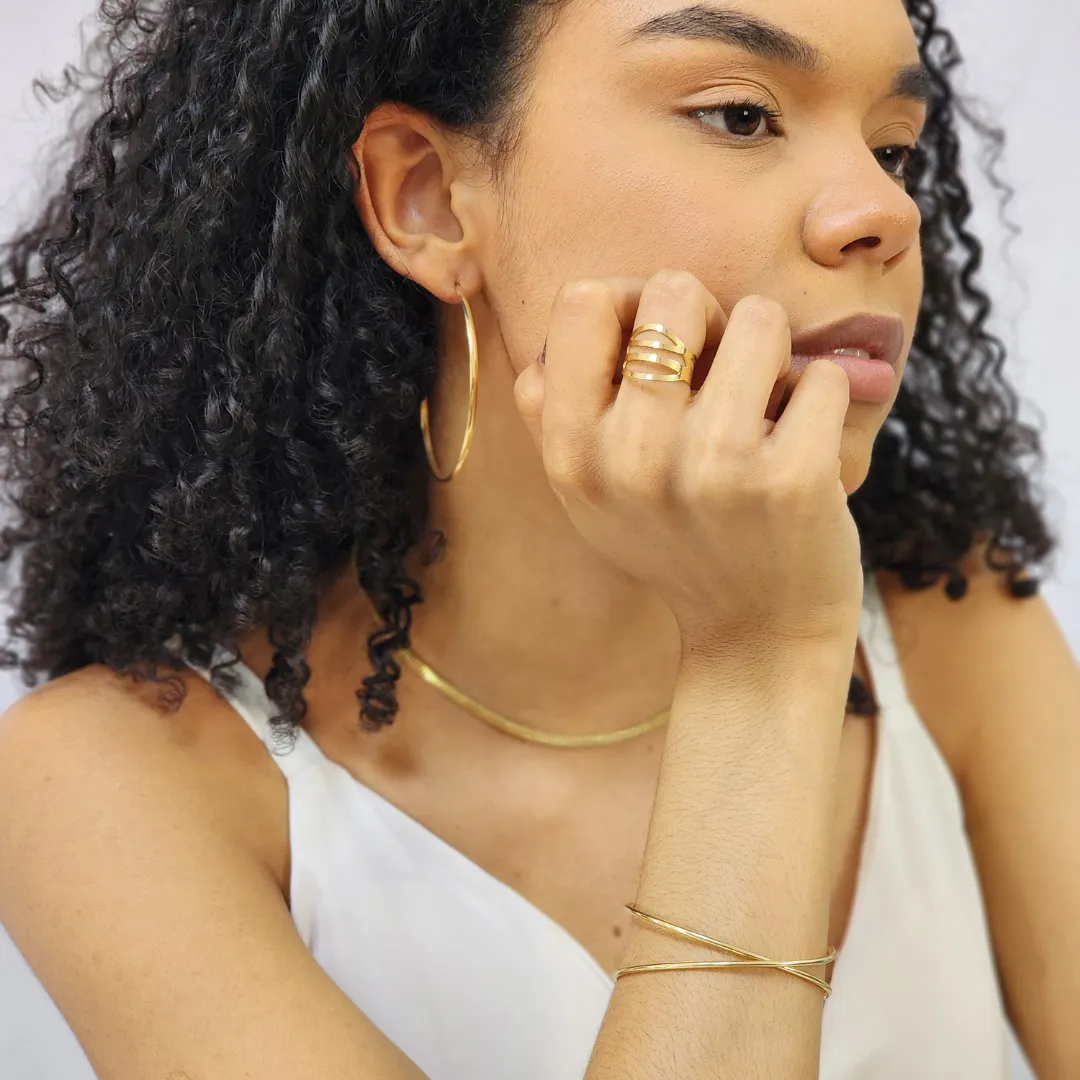 Argola Maxi Lisa Grande