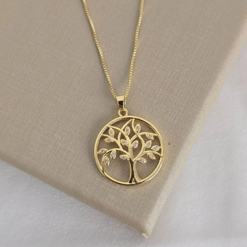 Colar Delicado Árvore da Vida