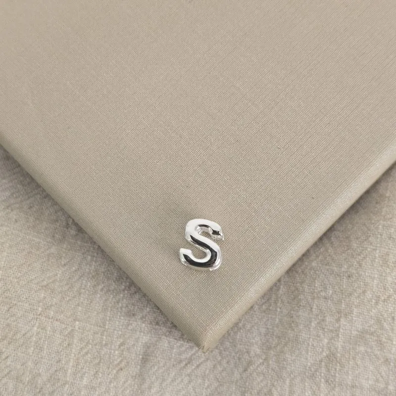 Pingente Letra S Prata