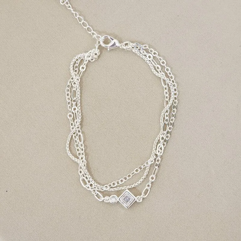 Pulseira Tripla Delicada