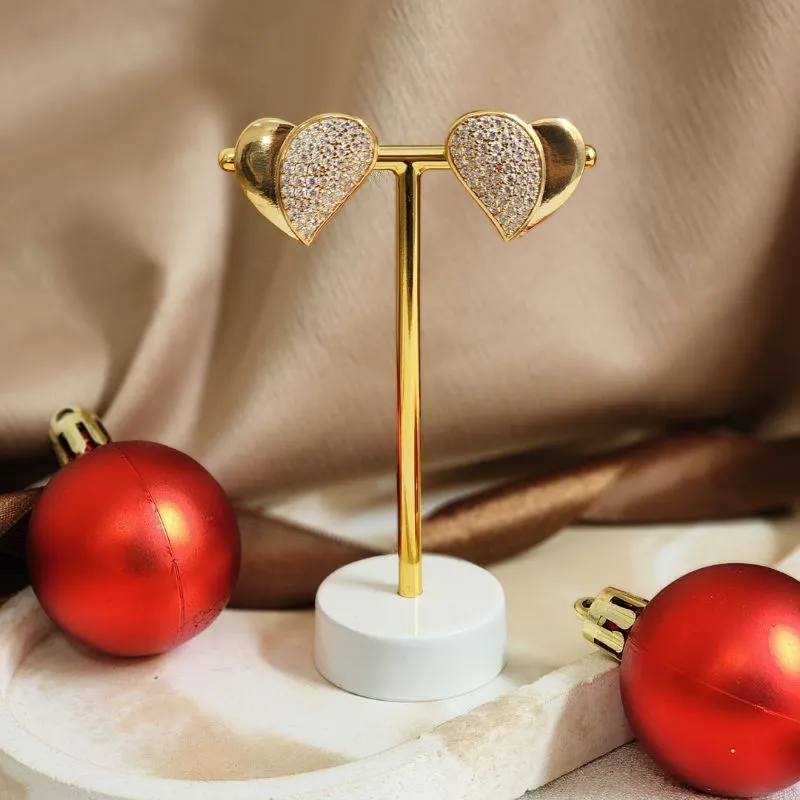 Brinco Elegante Zircônia