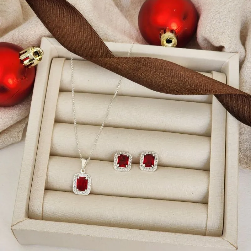 Conjunto Elegante Zircônia