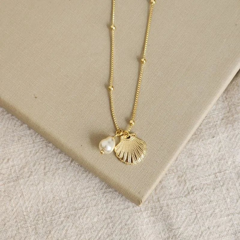 Colar Maresia Liso Perola