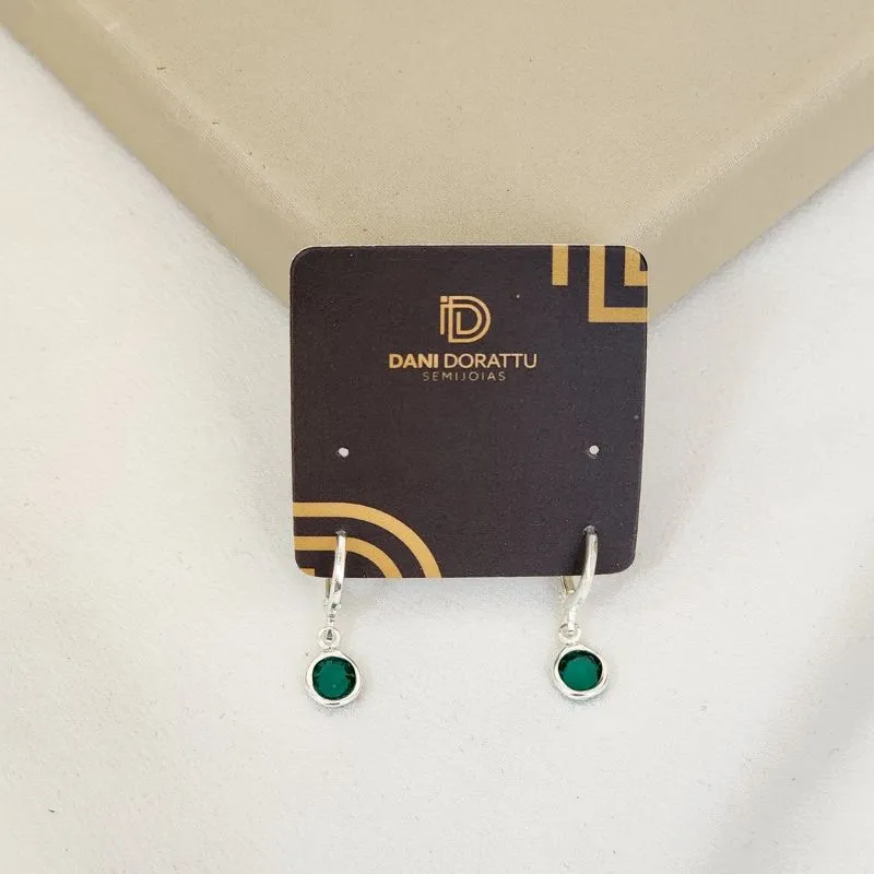 Argola Delicada Zircônia